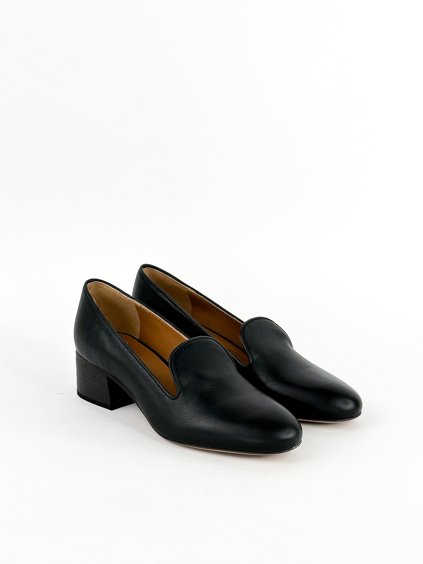 Chloe Uniform Black Loafers Size 36.5