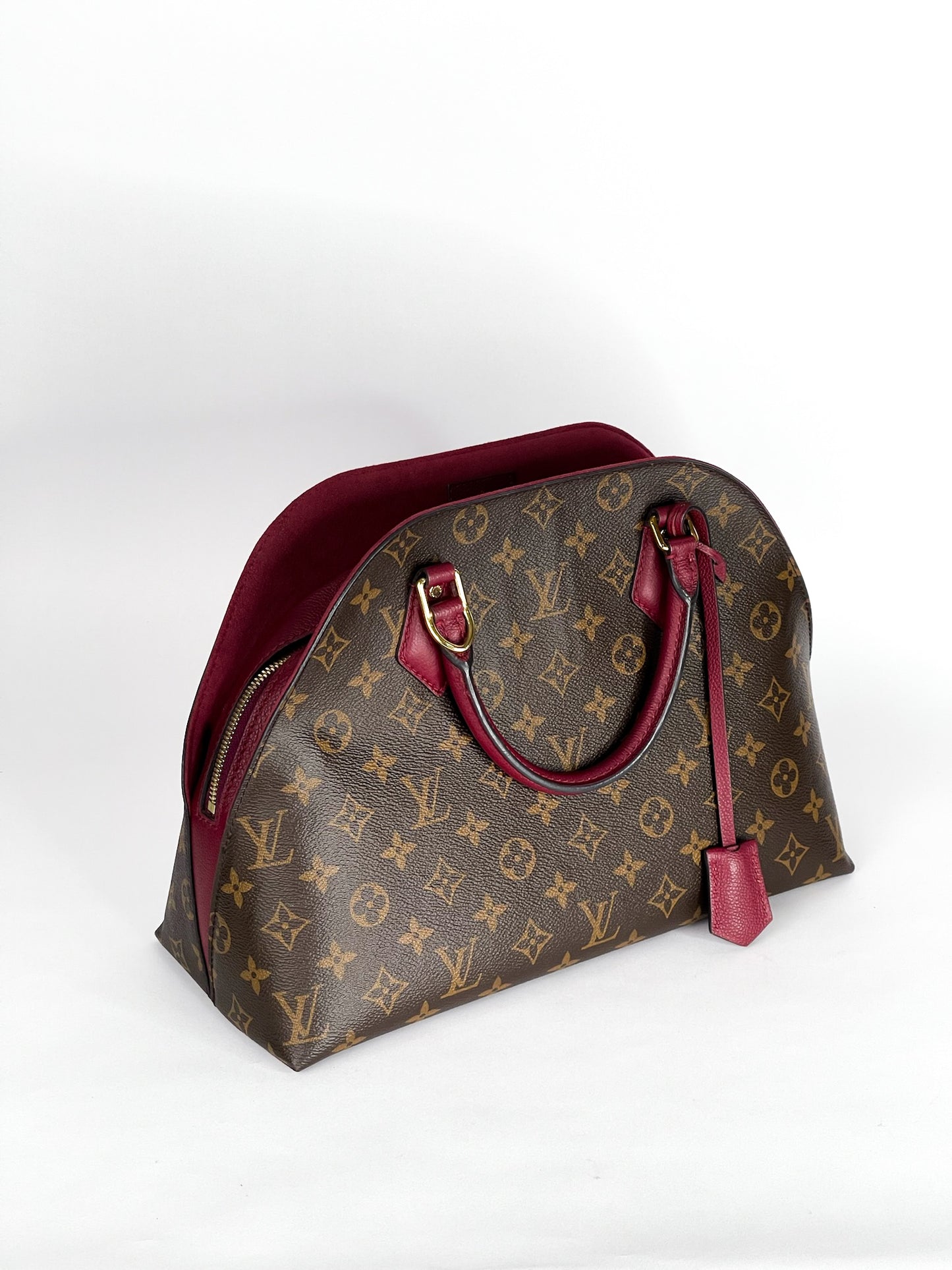 Louis Vuitton Burgundy Monogram Canvas Alma B'N'B Bag