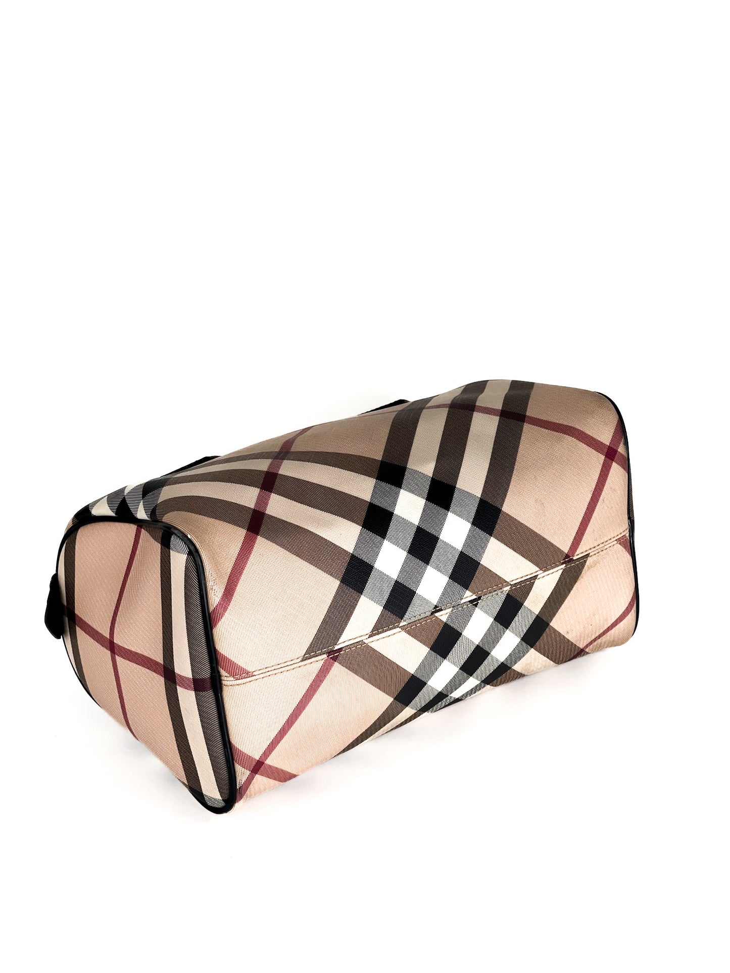 Burberry Nova Check Boston Bag