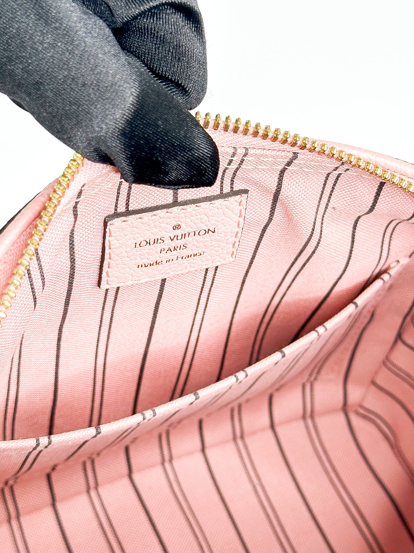 Louis Vuitton Speedy 20 Empreinte Pink