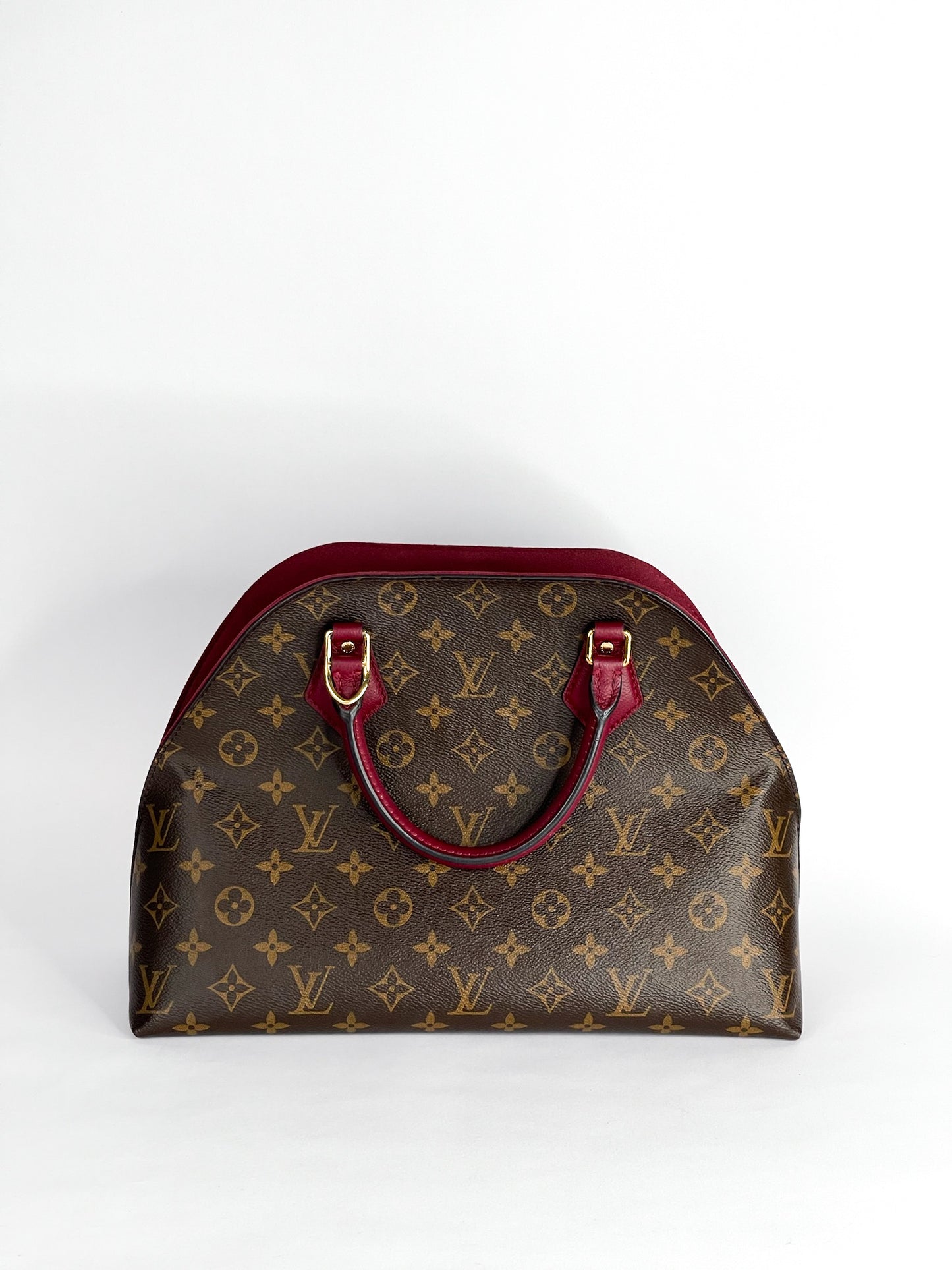 Louis Vuitton Burgundy Monogram Canvas Alma B'N'B Bag