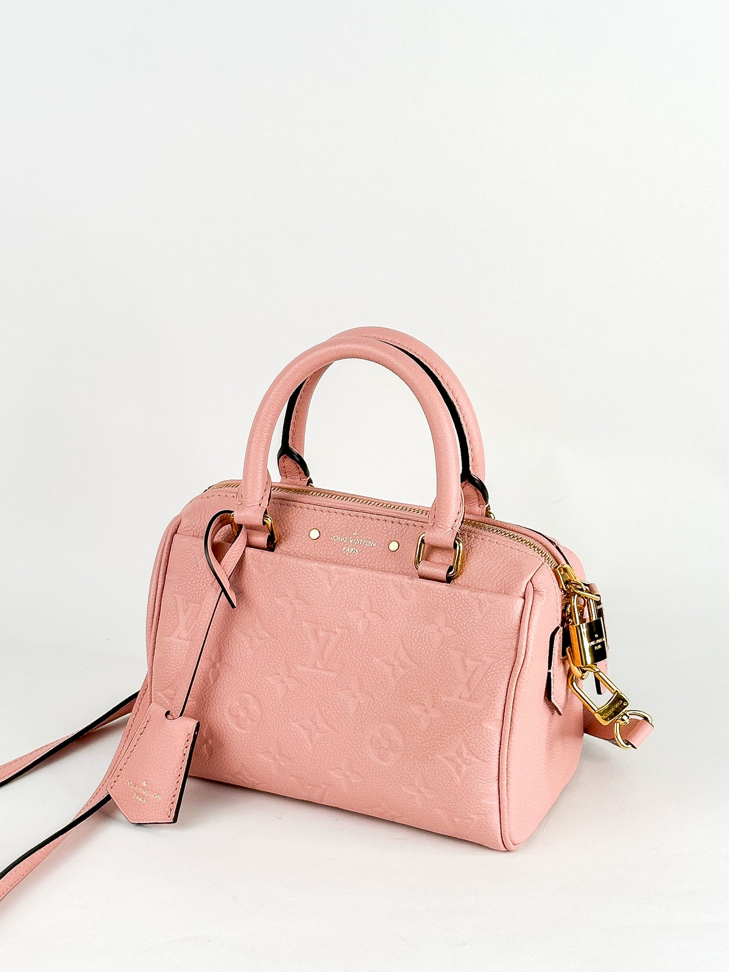 Louis Vuitton Speedy 20 Empreinte Pink