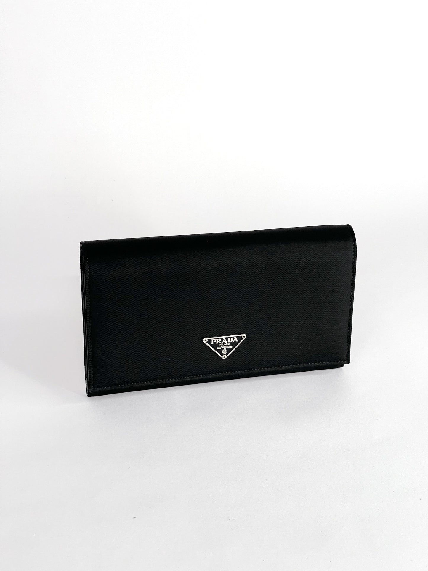 Prada Tessuto Nylon Long Wallet