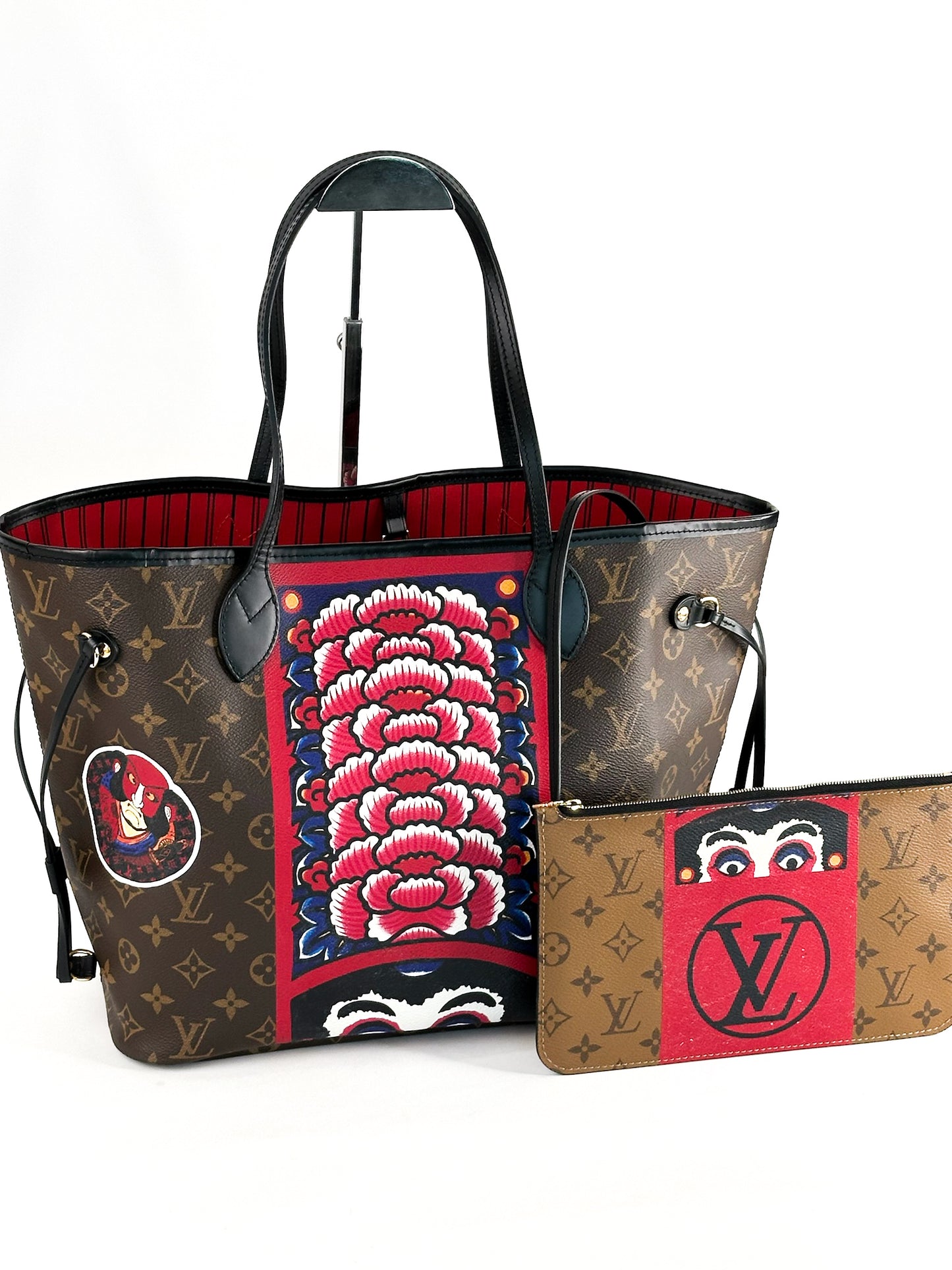 Louis Vuitton Limited Edition Kabuki Neverfull MM