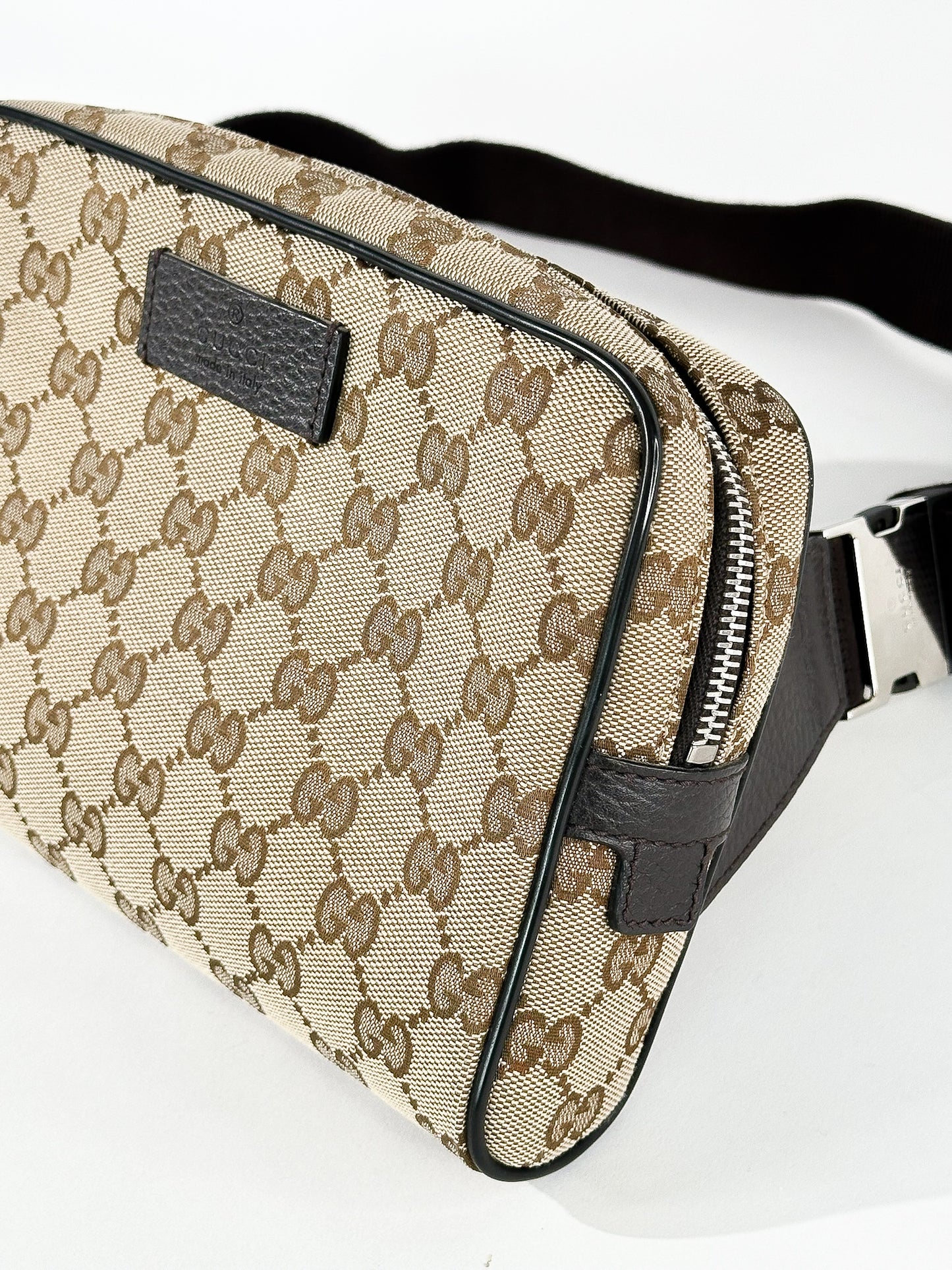 Gucci GG Guccissima Canvas Belt Bag