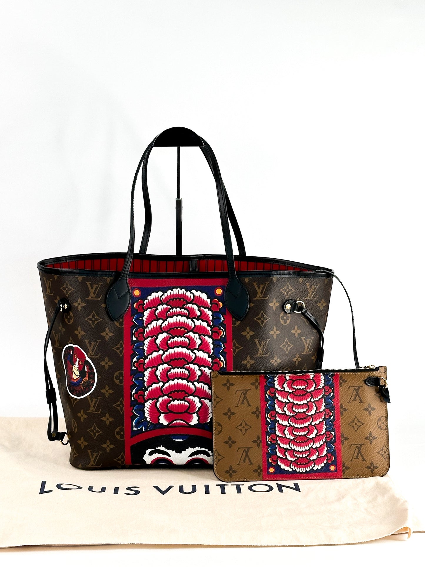 Louis Vuitton Limited Edition Kabuki Neverfull MM