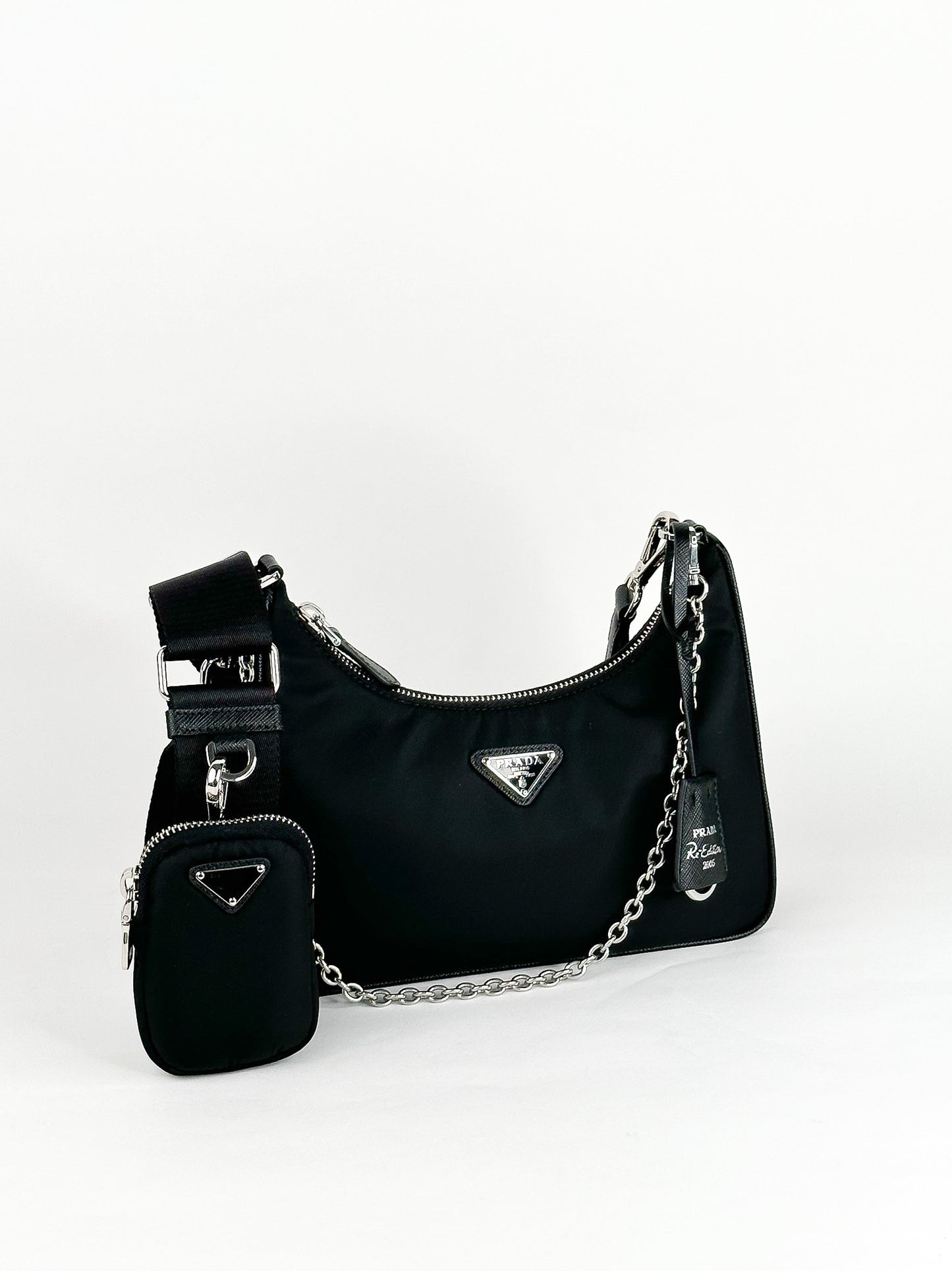 Prada Re-Edition Nylon Multi Pochette