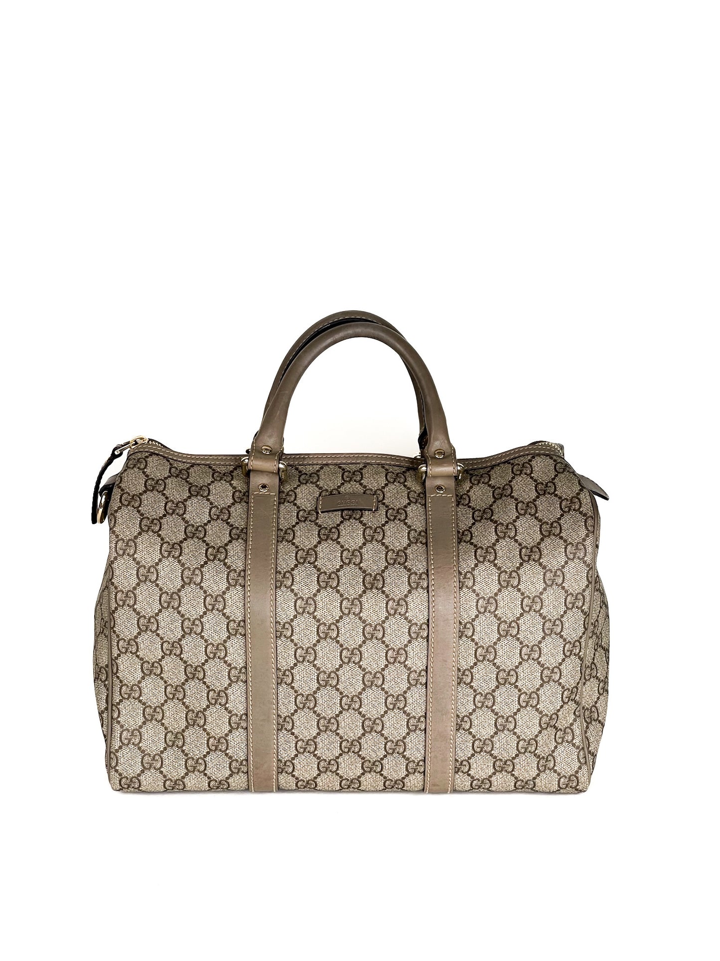 Gucci GG Supreme Coated Canvas Boston Bag