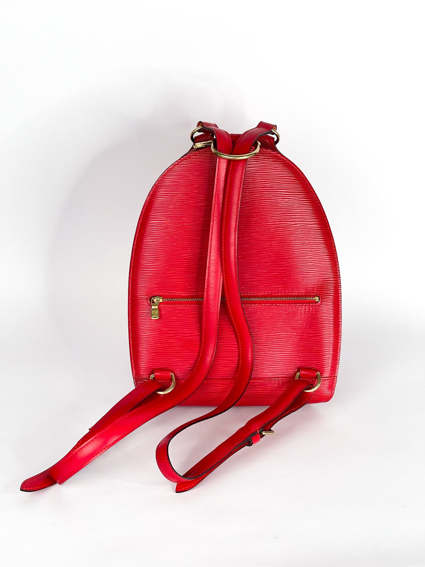 Louis Vuitton Epi Mabillon Backpack Red