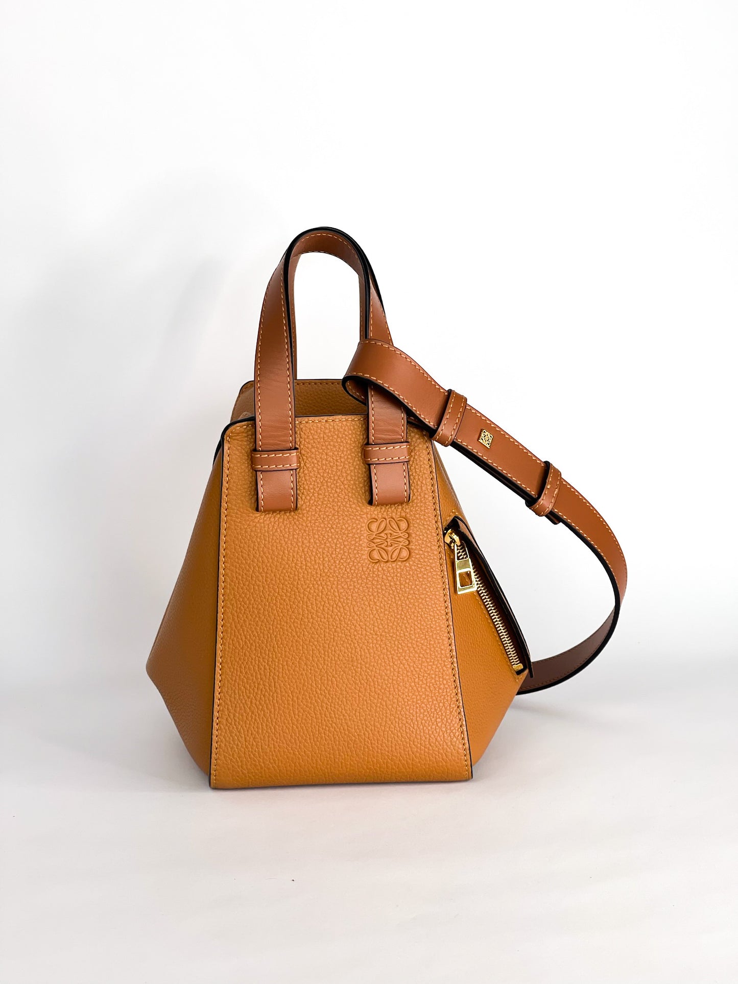 Loewe Hammock Small Leather Shoulder Bag