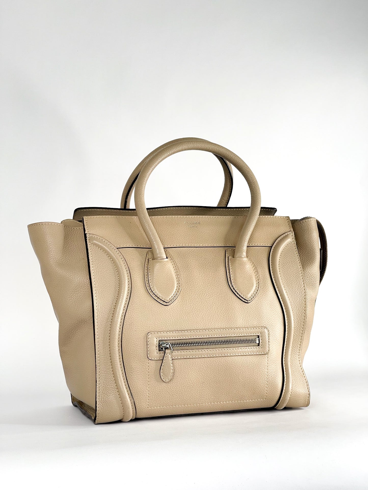 Celine Luggage Mini Shopper Handbag