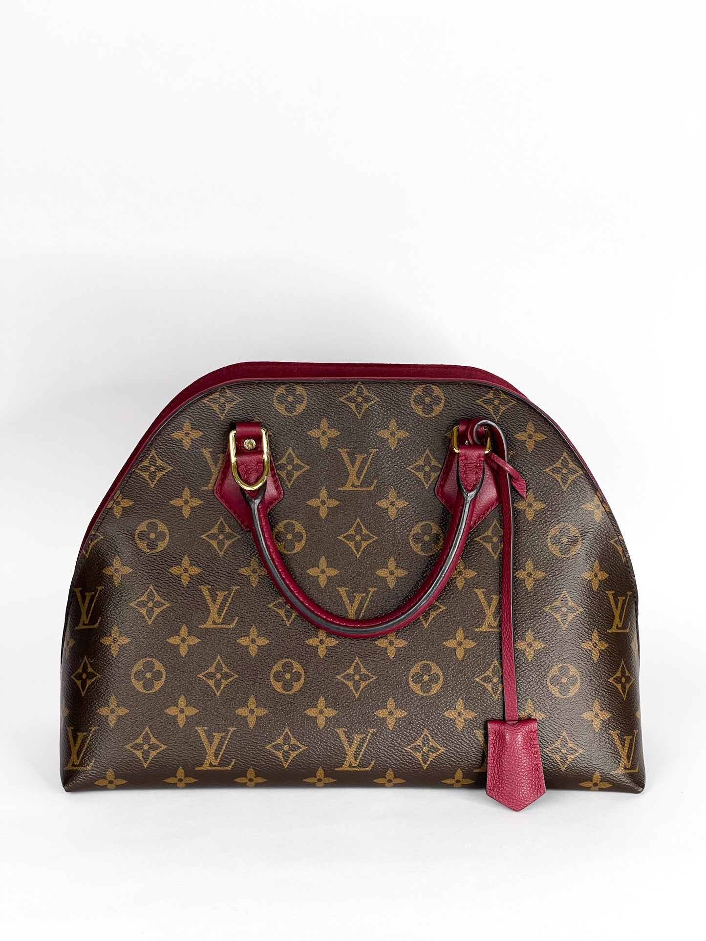 Louis Vuitton Burgundy Monogram Canvas Alma B'N'B Bag