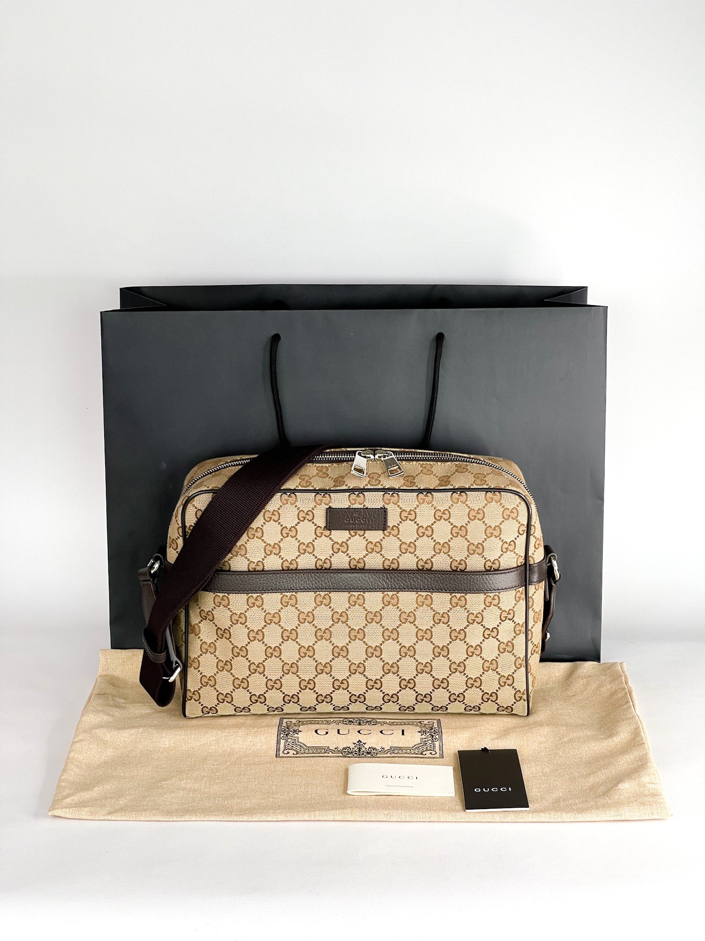 Gucci One Shoulder Messenger Bag