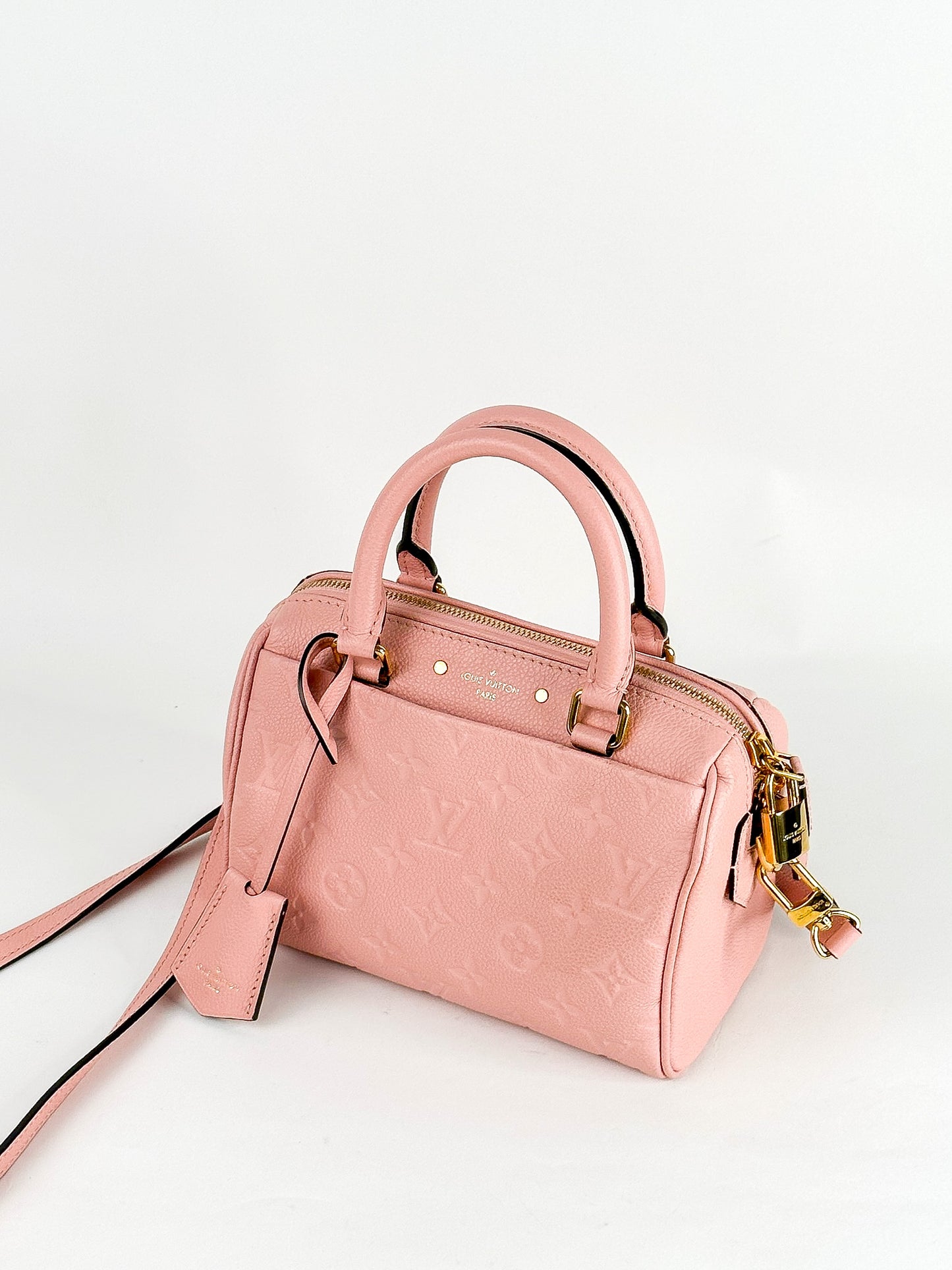 Louis Vuitton Speedy 20 Empreinte Pink