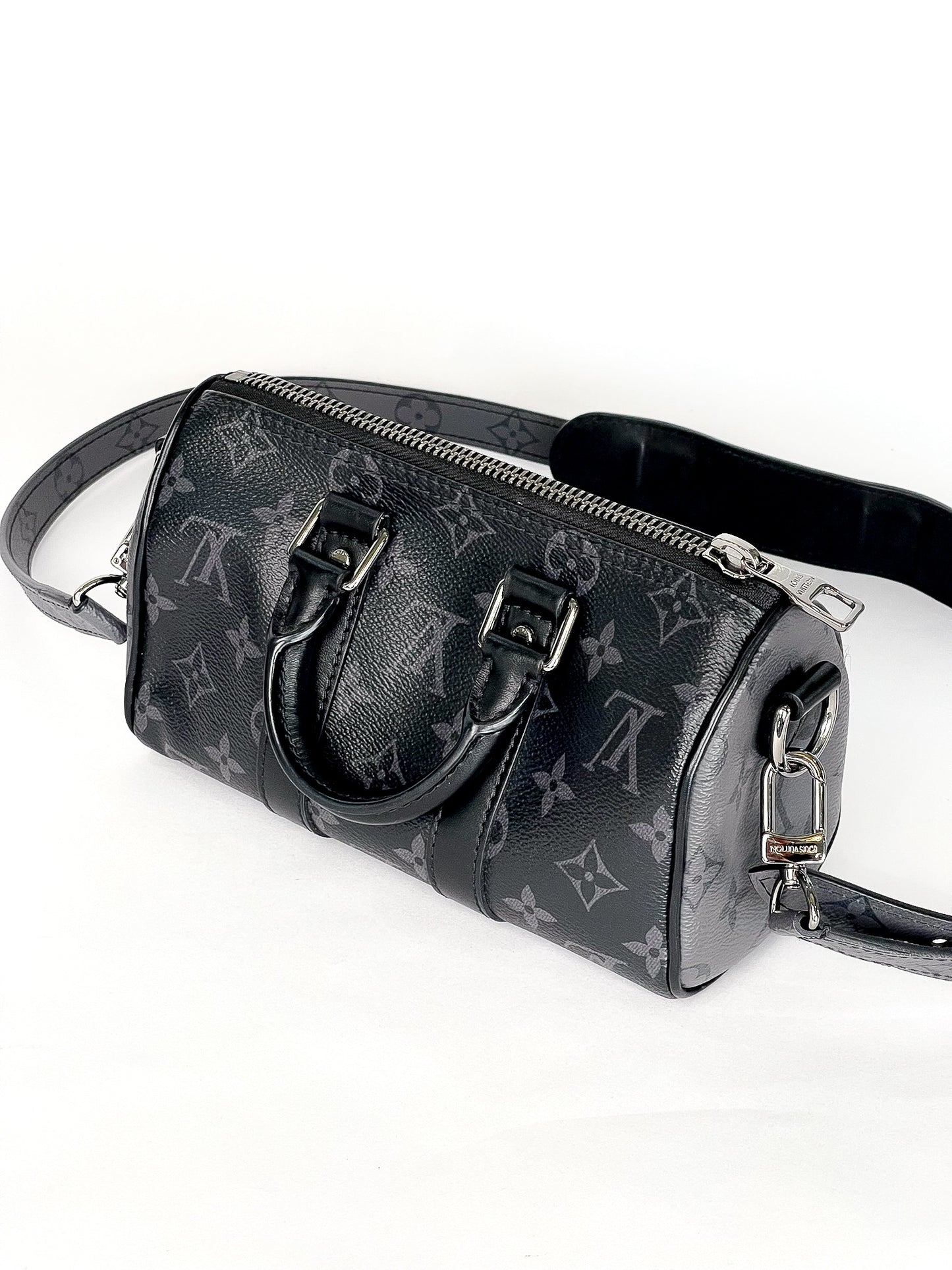 Louis Vuitton Keepall XS Monogram Eclipse Reverse Black