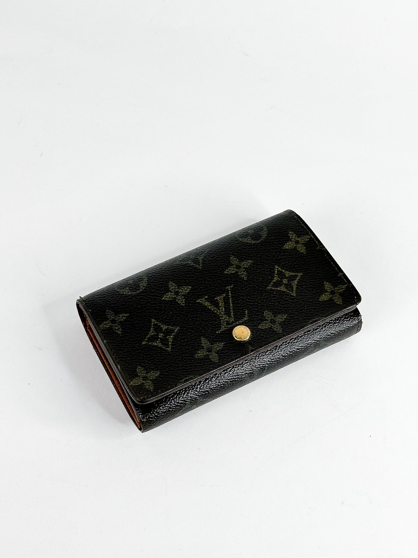 Louis Vuitton Monogram Porte Monnaie Tresor Wallet