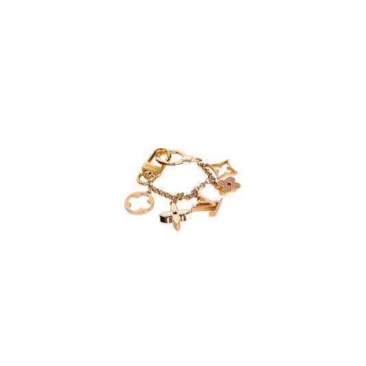 Louis Vuitton Bag Charm Chain Fleur De Monogram