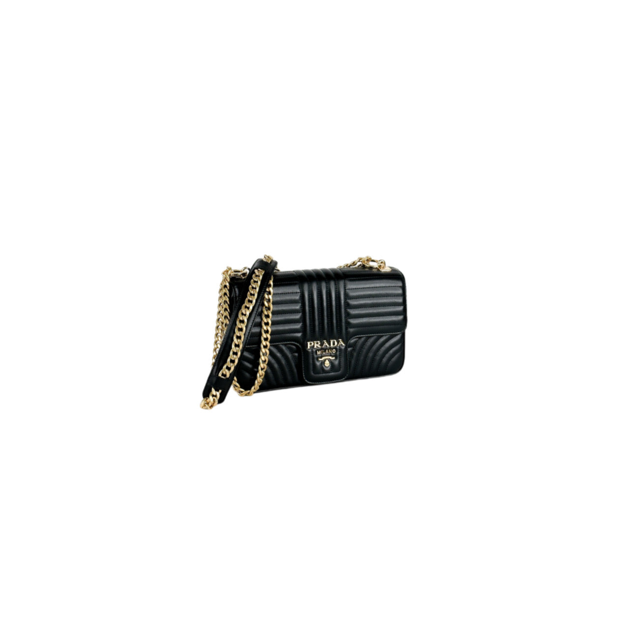 Prada Diagramme Medium Shoulder Bag