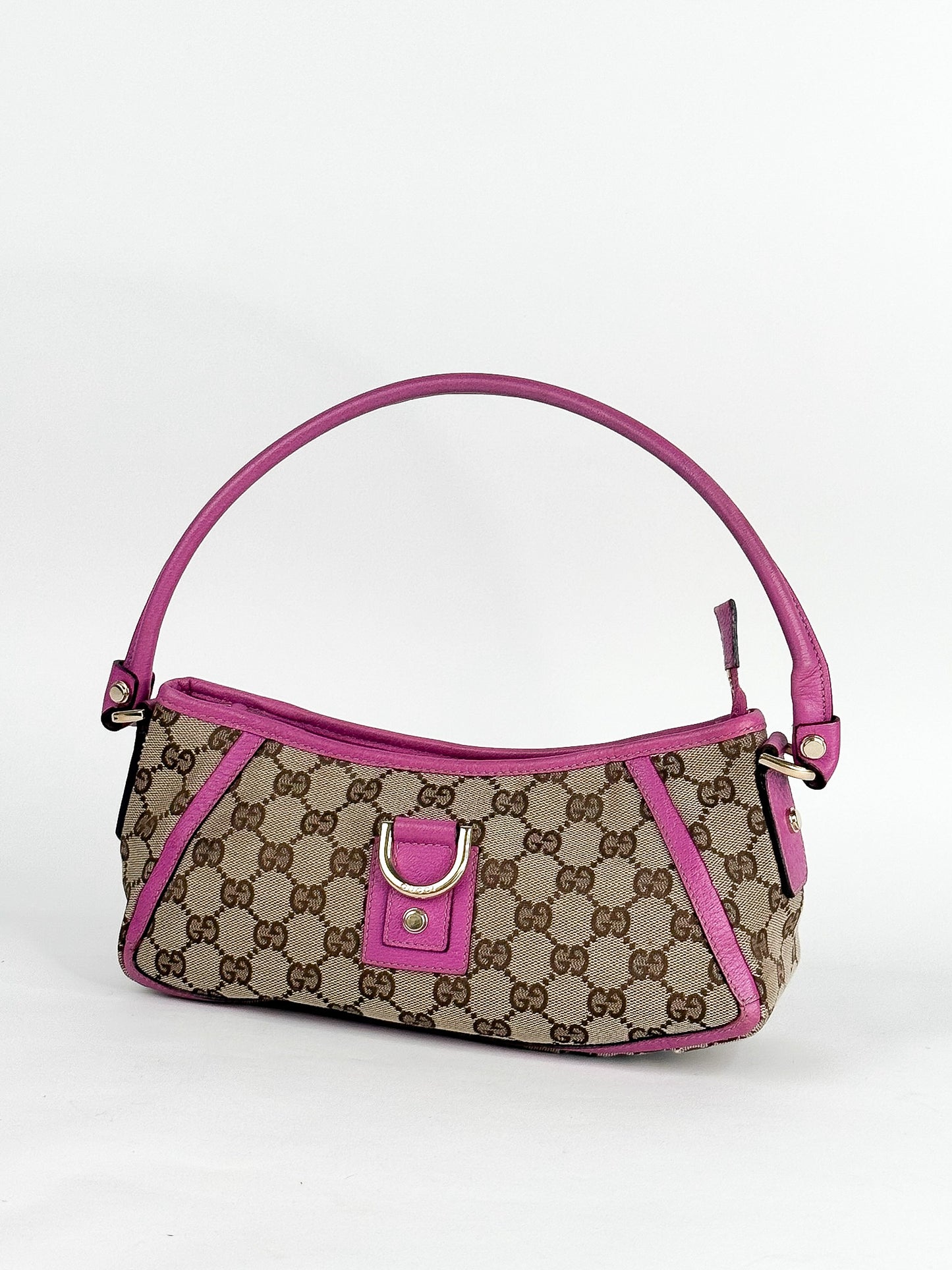 Gucci Monogram D Ring Abbey Pochette