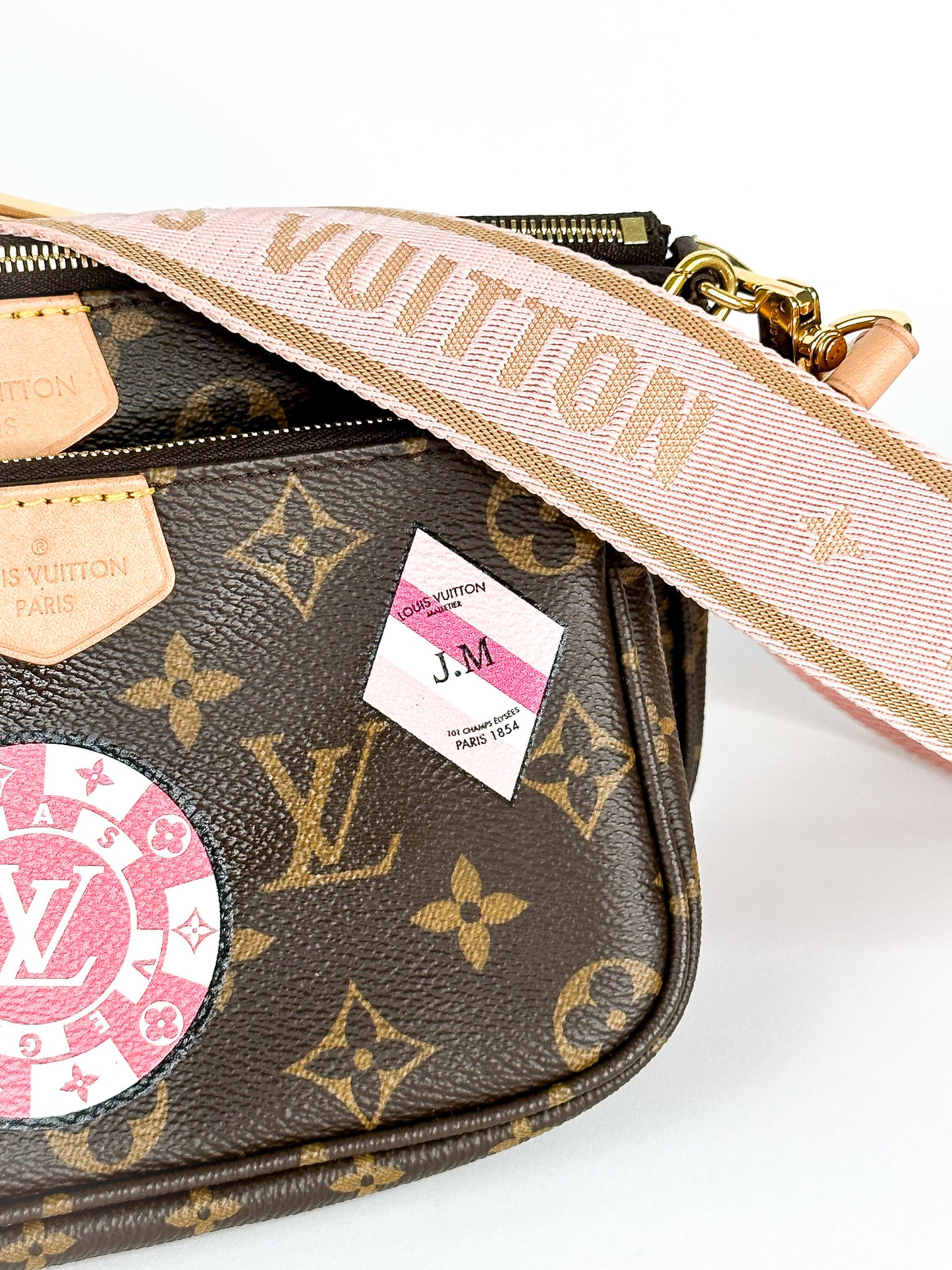 Louis Vuitton Monogram My LV Tour Multi Pochette Accessories Kaki