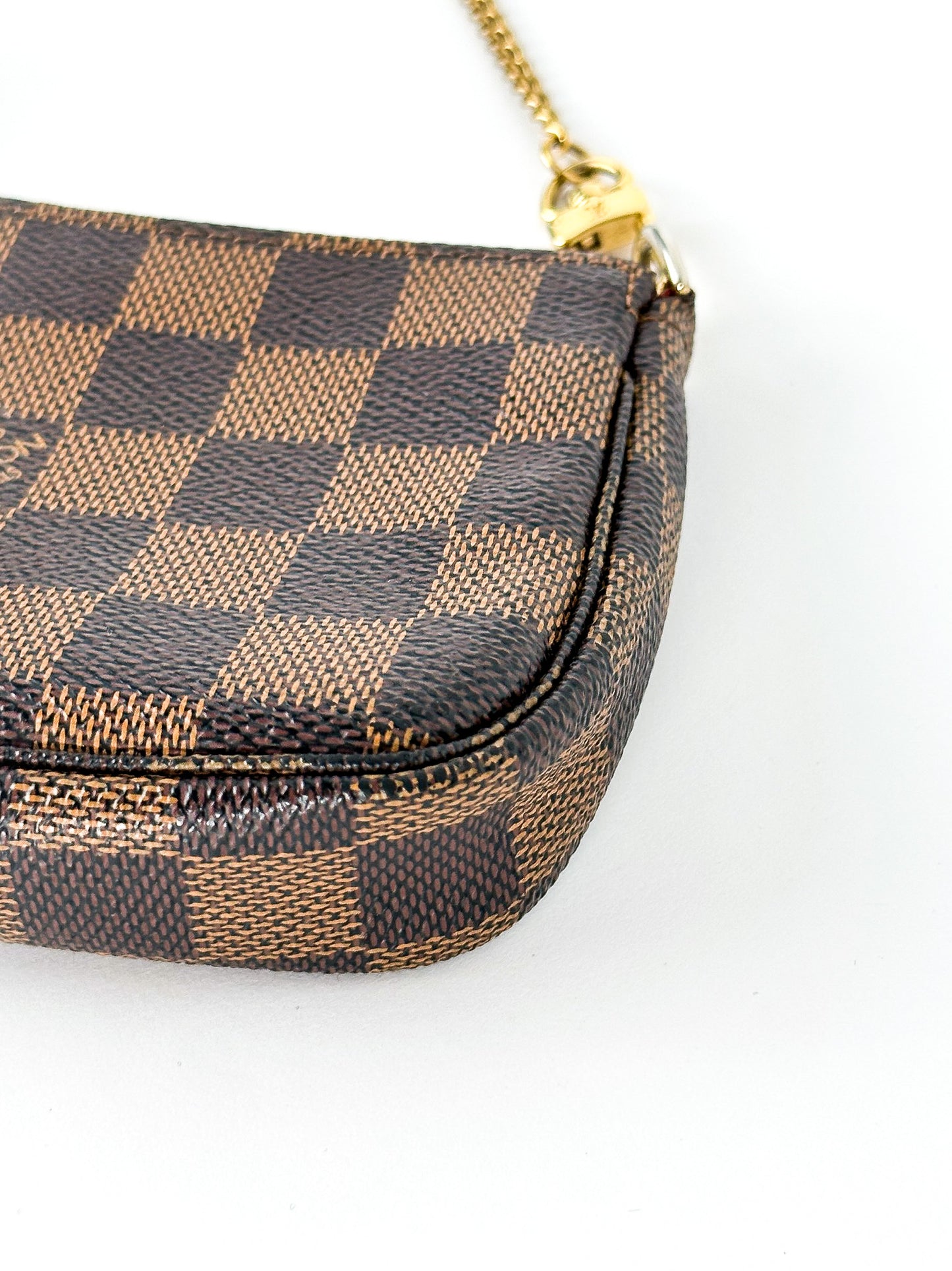 Louis Vuitton Mini Pochette Accessories T&B Damier Canvas Pouch