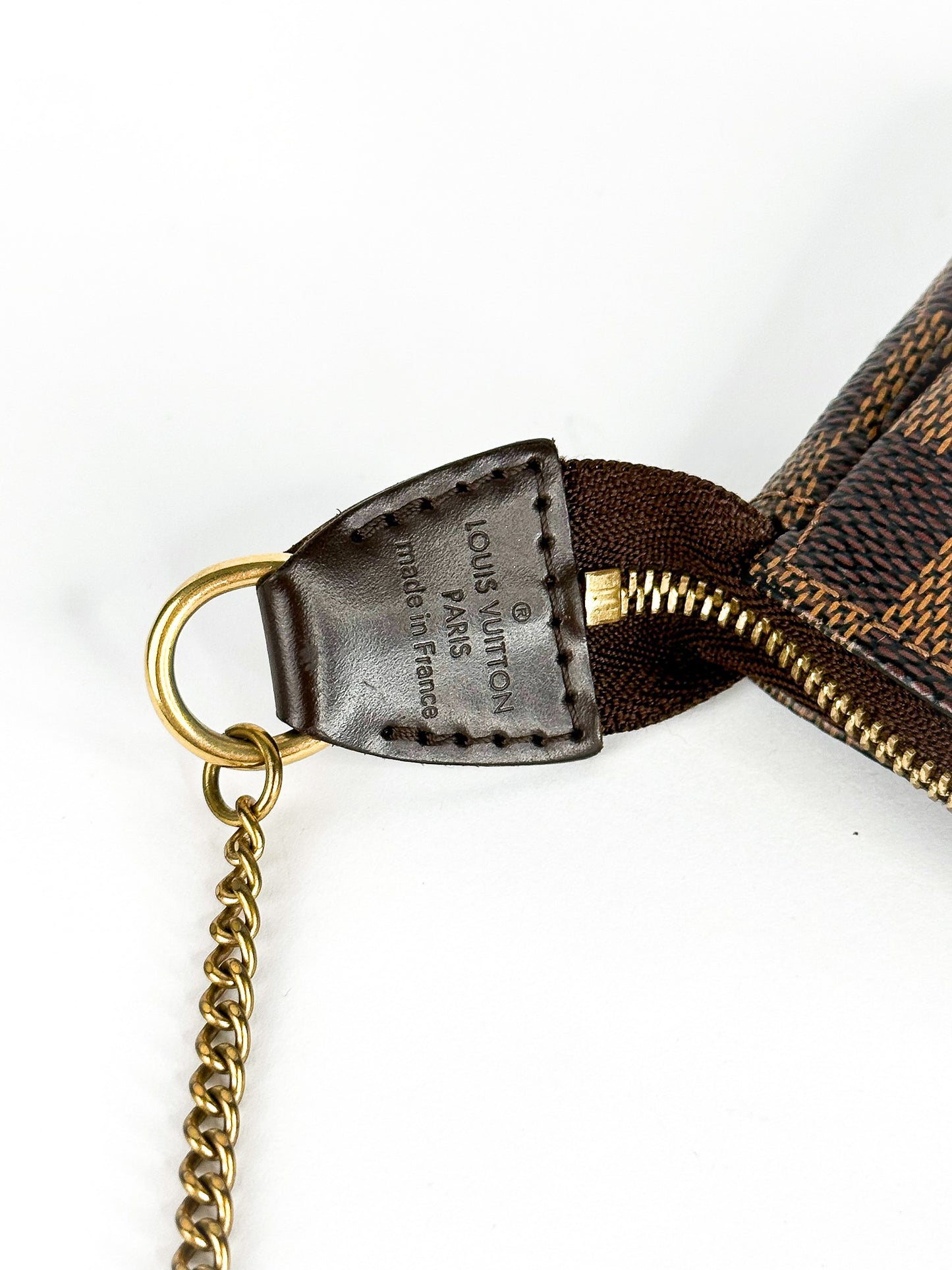 Louis Vuitton Mini Pochette Accessories T&B Damier Canvas Pouch