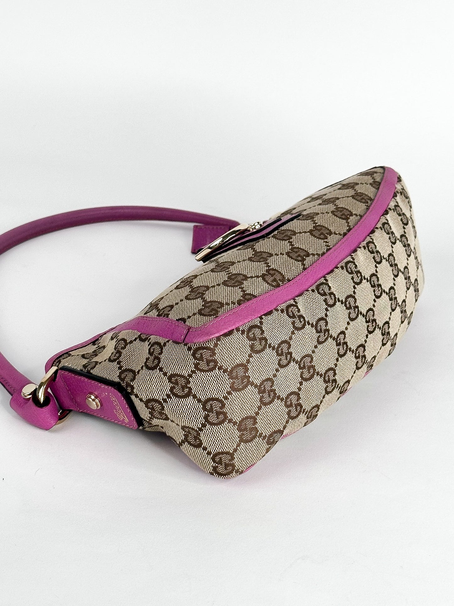 Gucci Monogram D Ring Abbey Pochette