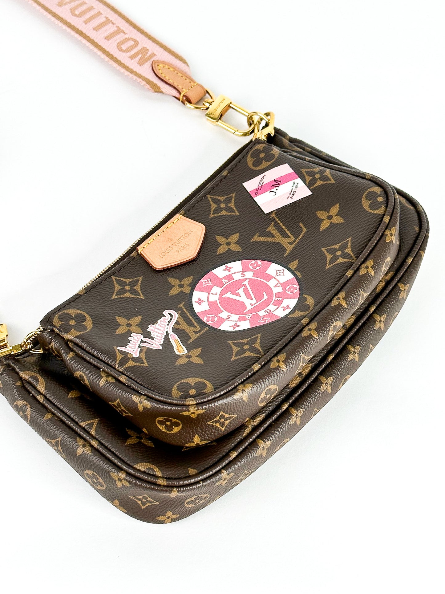 Louis Vuitton Monogram My LV Tour Multi Pochette Accessories Kaki