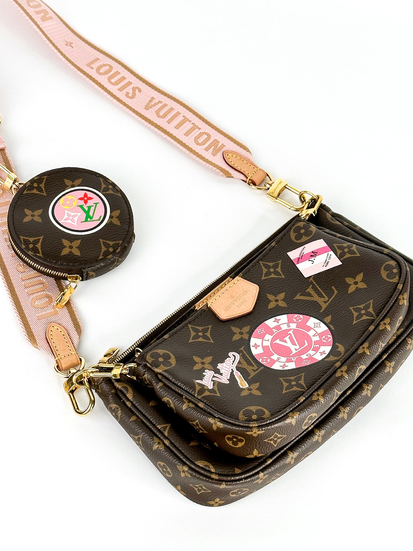 Louis Vuitton Monogram My LV Tour Multi Pochette Accessories Kaki