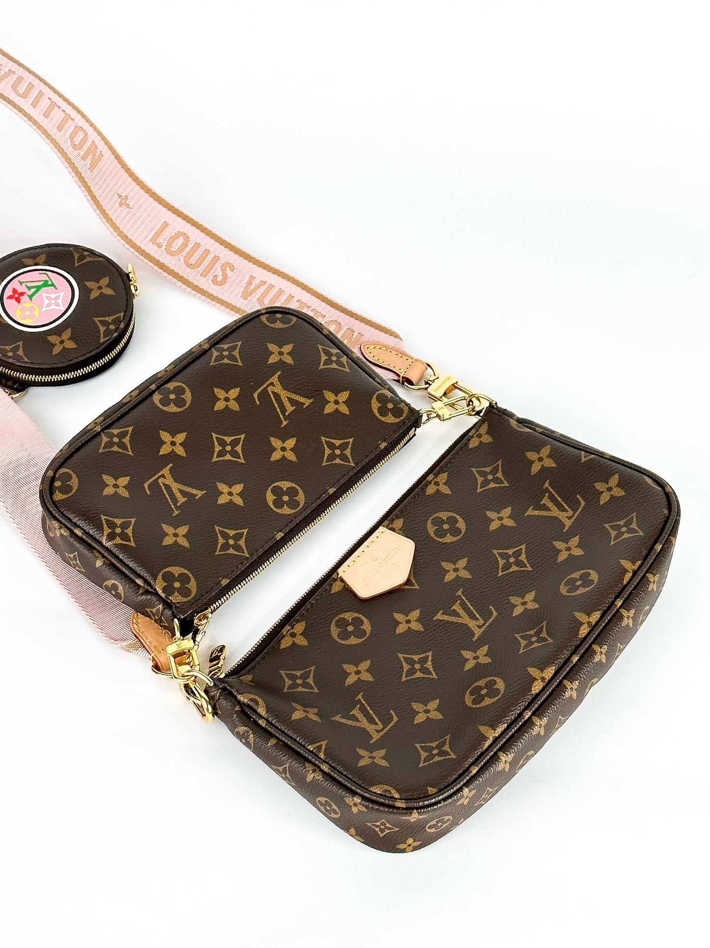 Louis Vuitton Monogram My LV Tour Multi Pochette Accessories Kaki