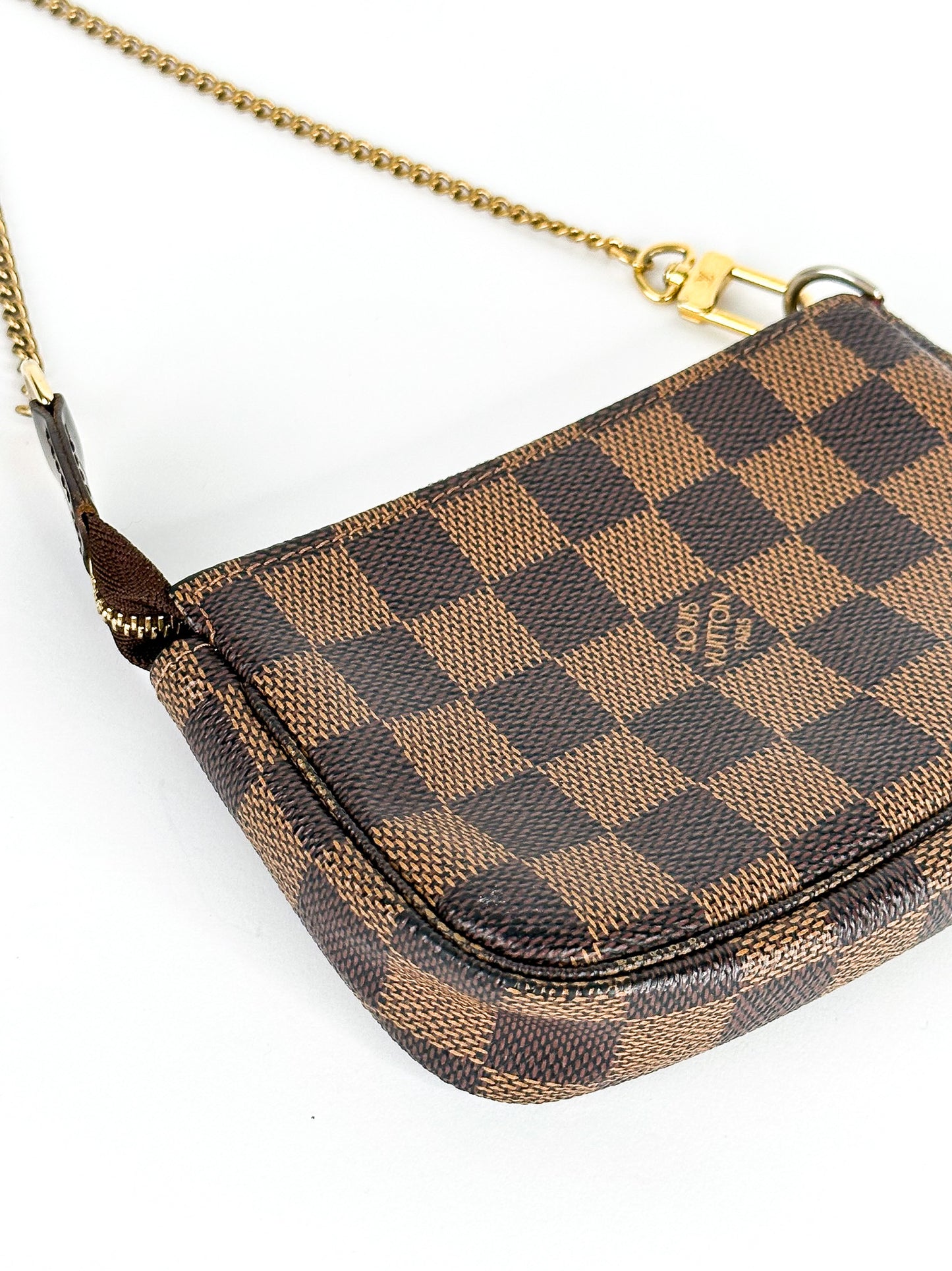 Louis Vuitton Mini Pochette Accessories T&B Damier Canvas Pouch