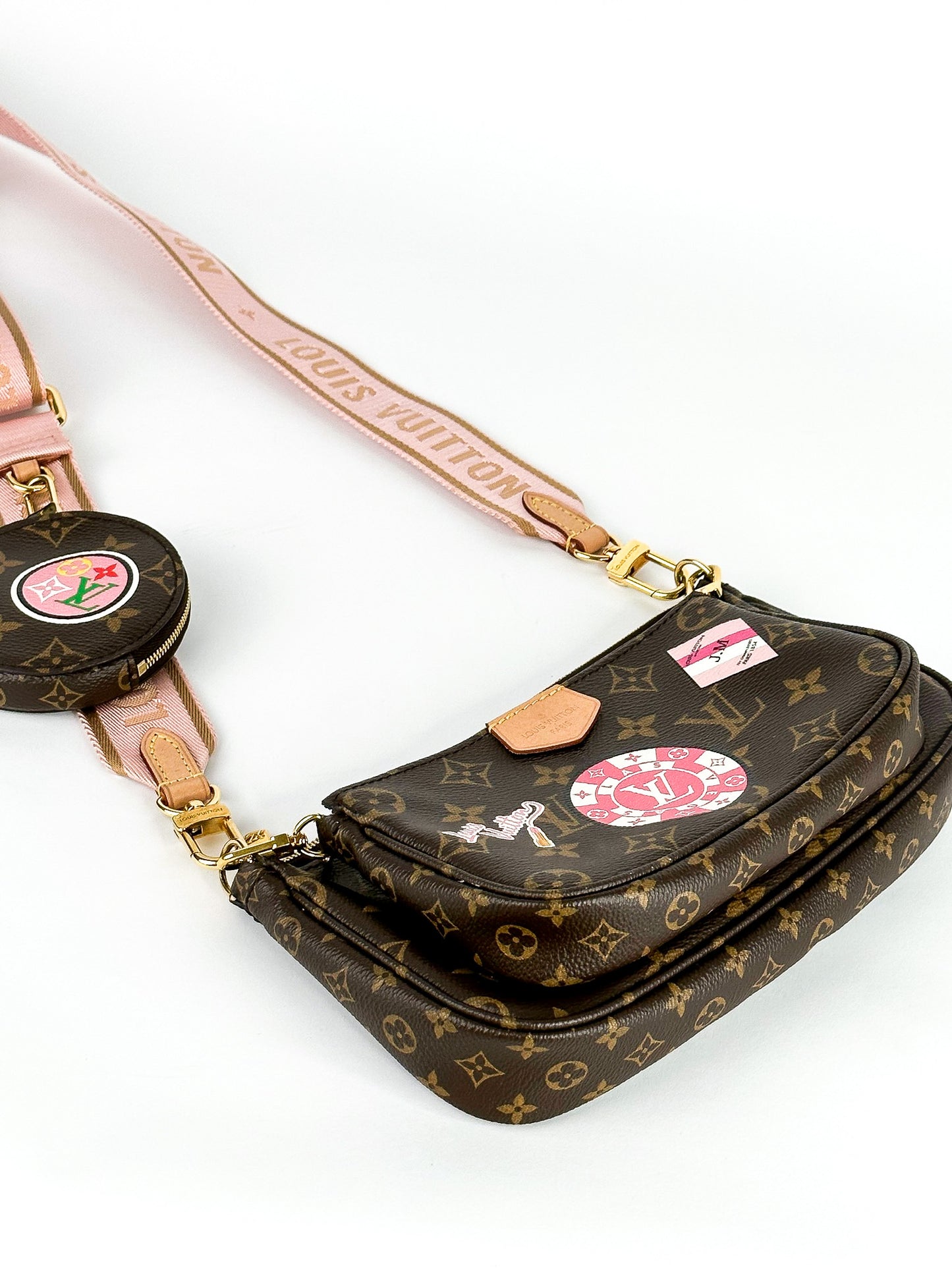 Louis Vuitton Monogram My LV Tour Multi Pochette Accessories Kaki