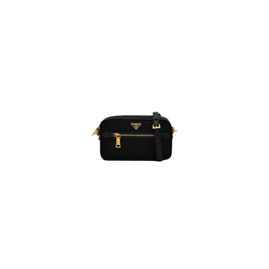 Prada Tessuto Nylon Saffiano Crossbody Bag