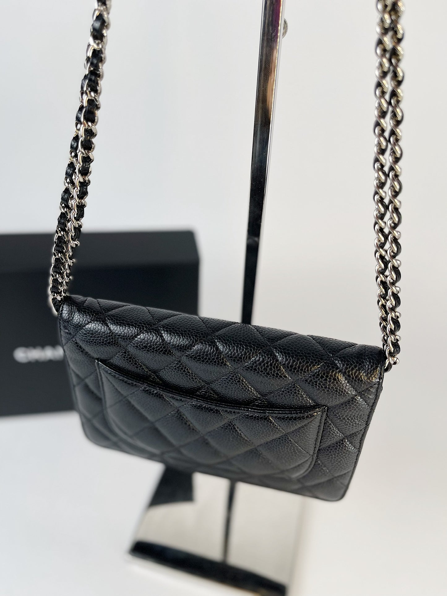 Chanel Classic Wallet on Chain