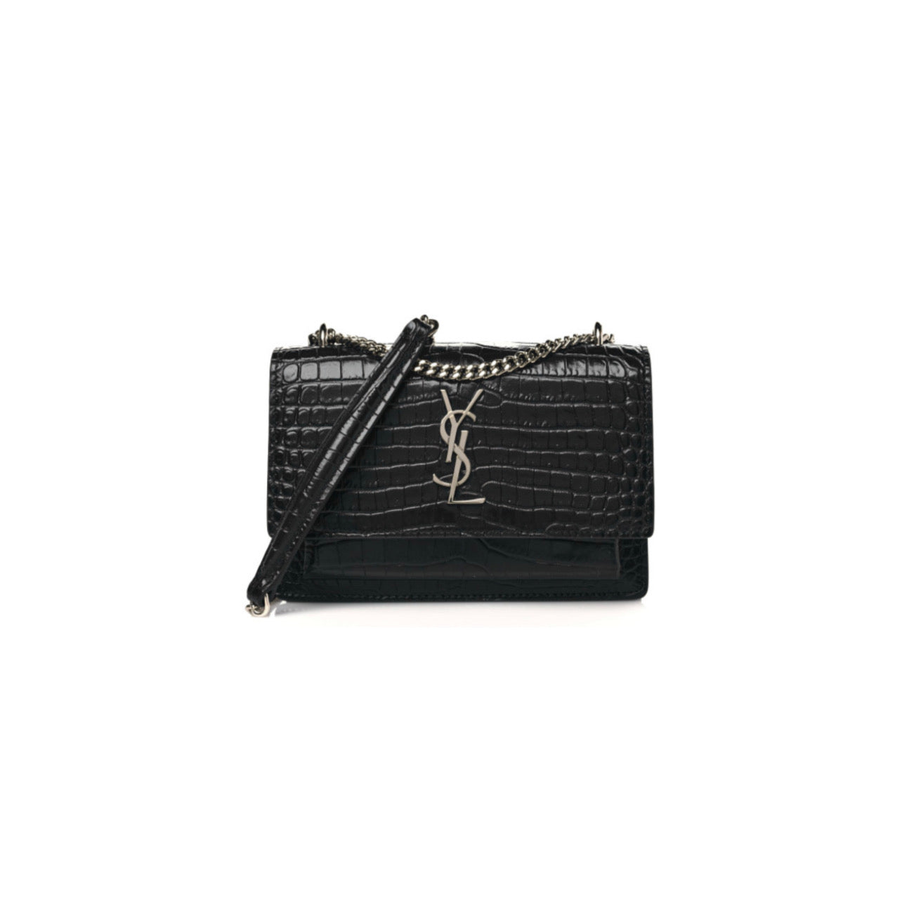 YSL Monogram Sunset Chain Wallet