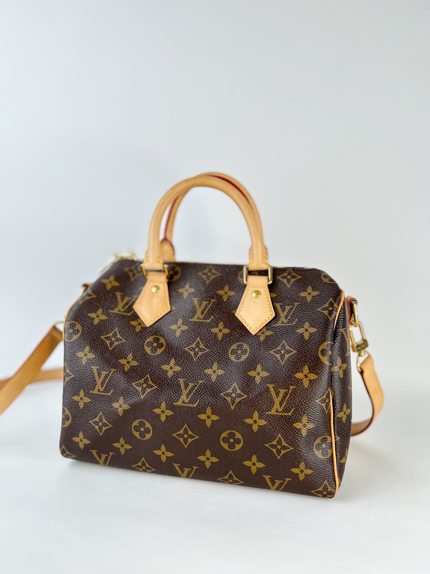 Louis Vuitton Monogram Speedy Bandouliere 25