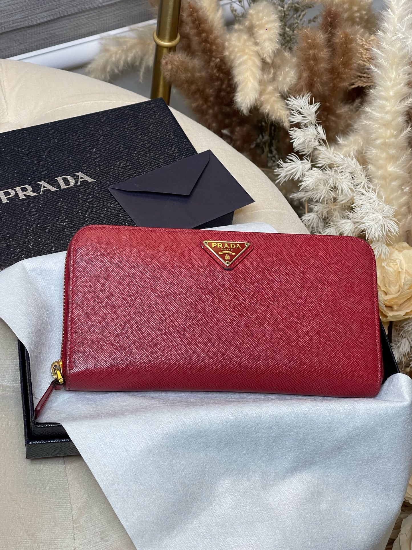 Prada Saffiano Leather Wallet