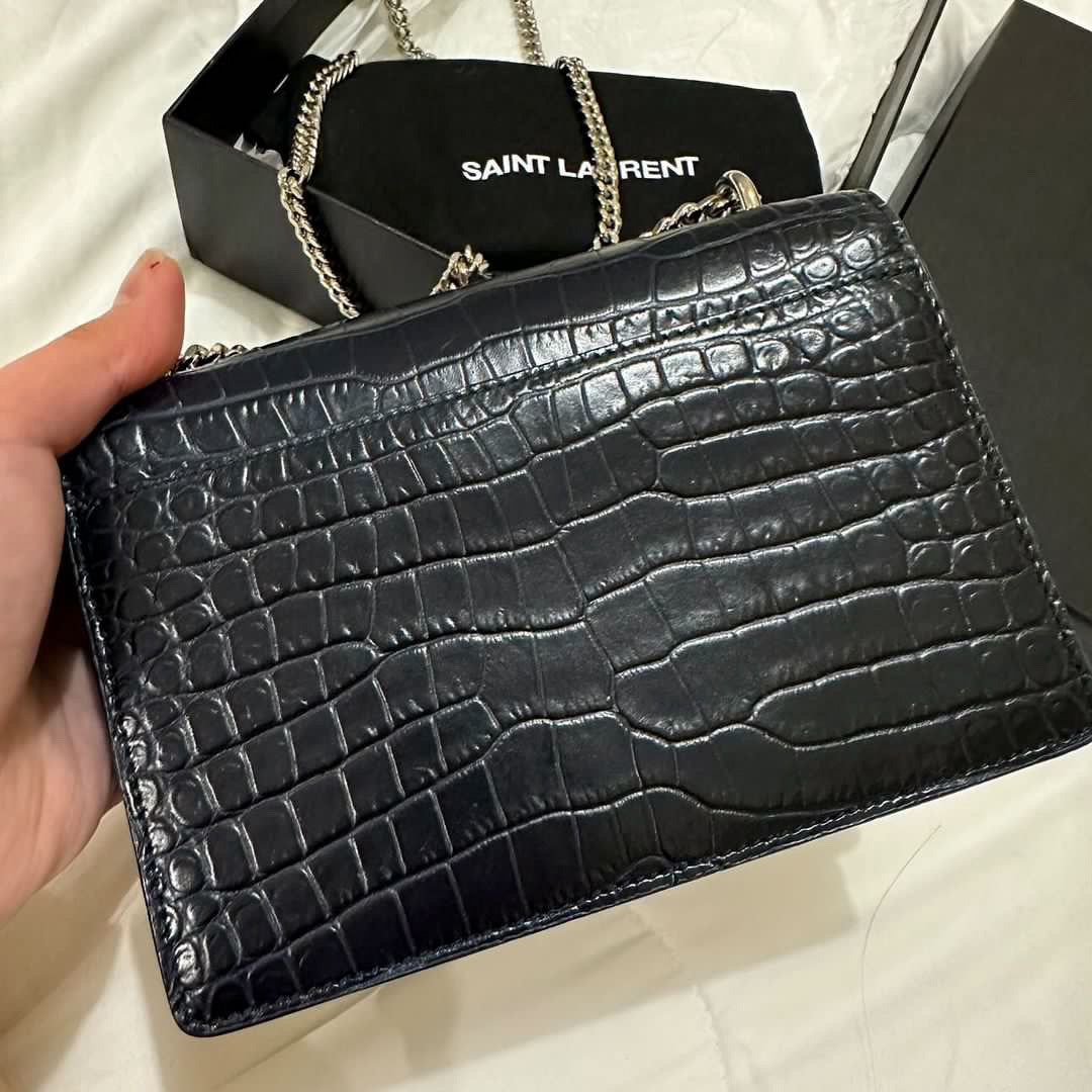 YSL Monogram Sunset Chain Wallet