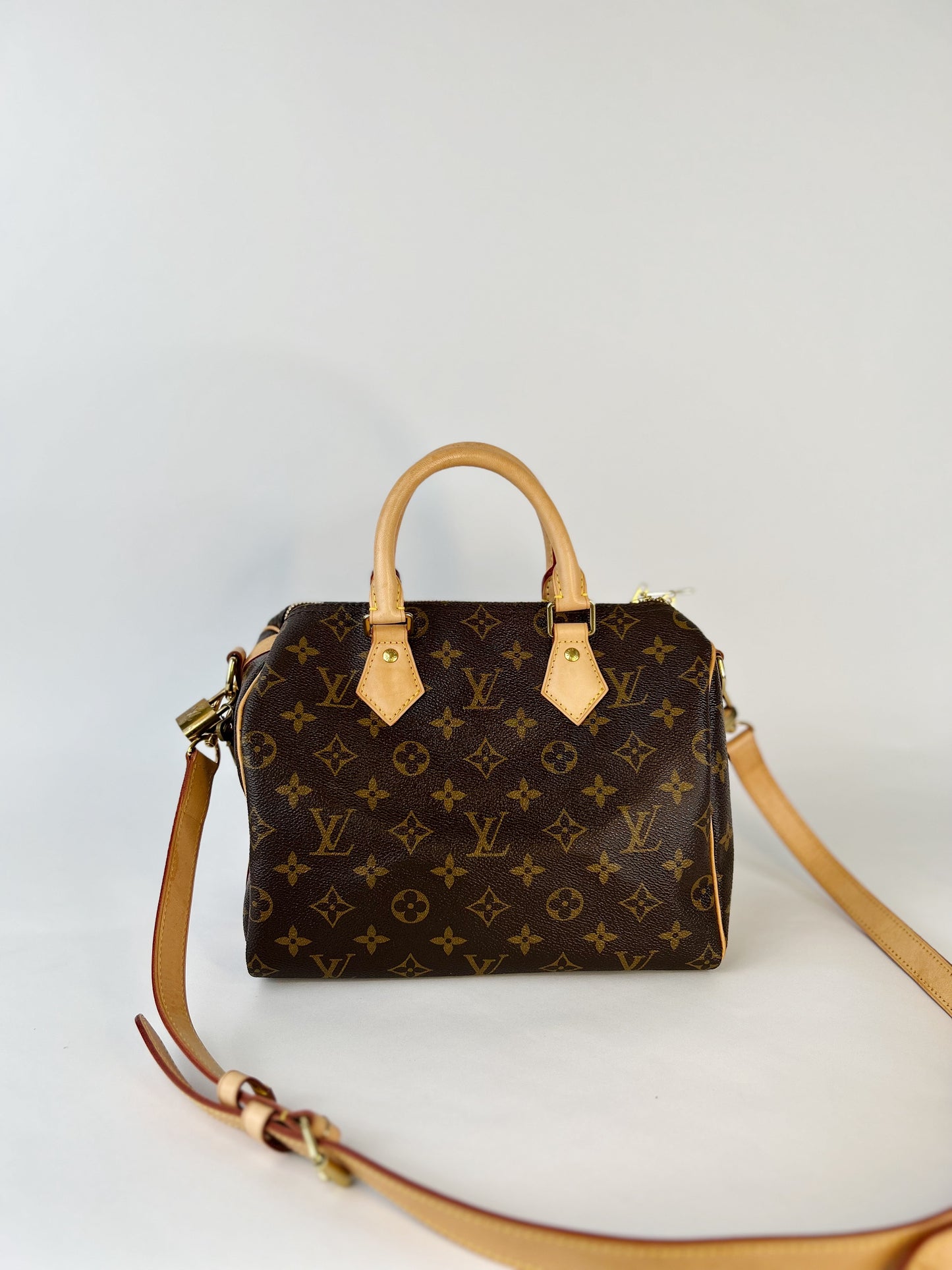 Louis Vuitton Monogram Speedy Bandouliere 25