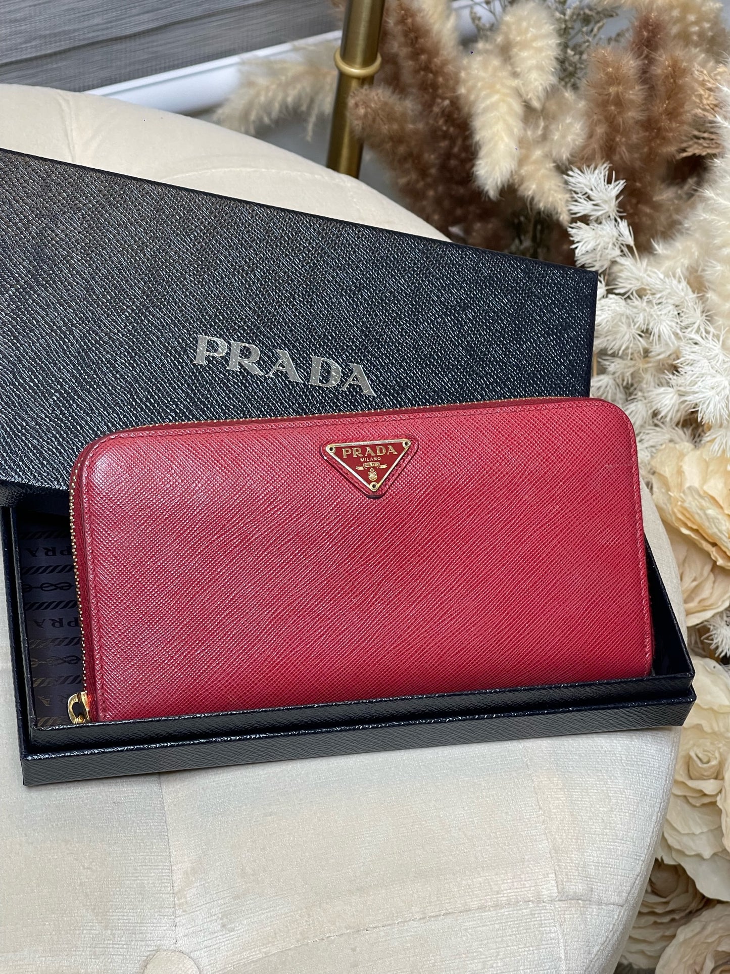 Prada Saffiano Leather Wallet