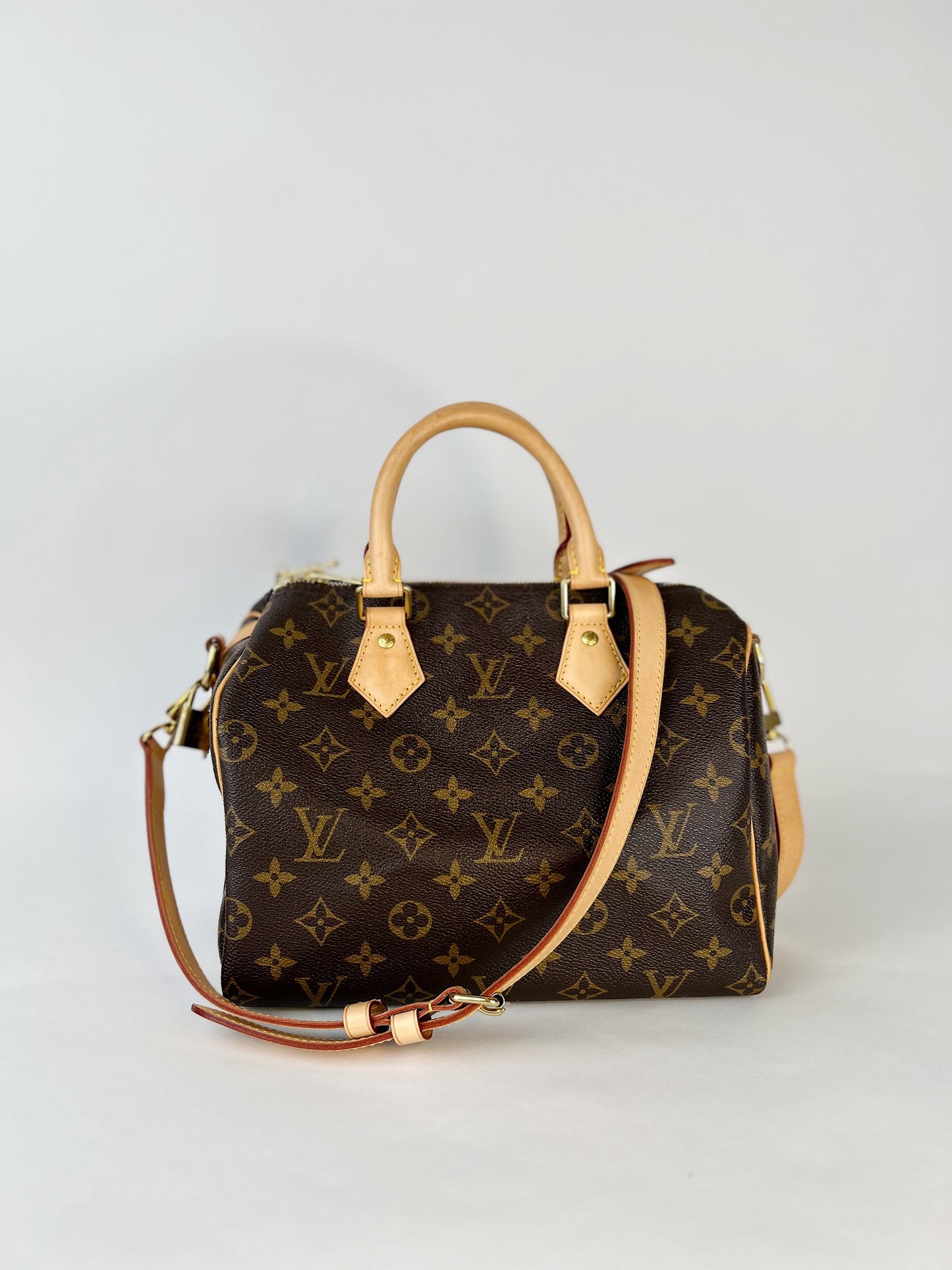 Louis Vuitton Monogram Speedy Bandouliere 25