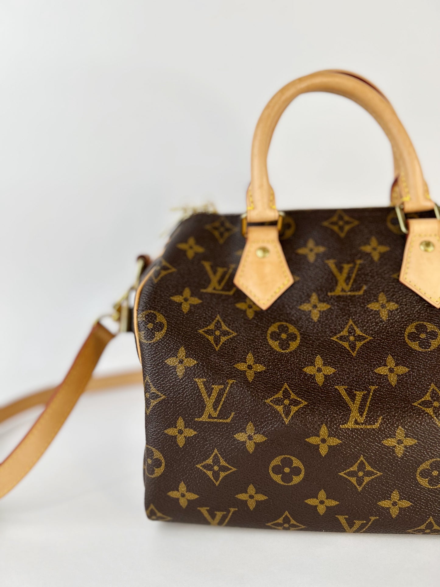 Louis Vuitton Monogram Speedy Bandouliere 25