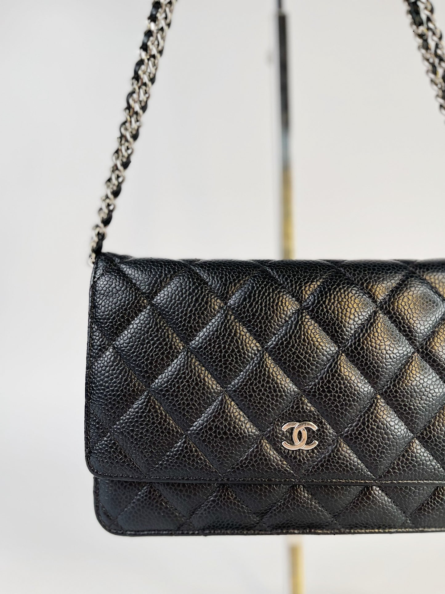 Chanel Classic Wallet on Chain