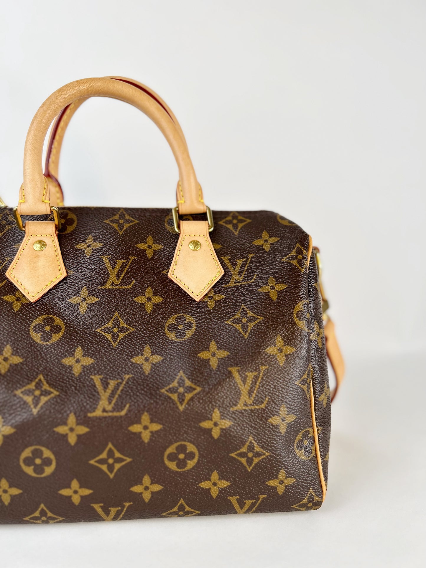 Louis Vuitton Monogram Speedy Bandouliere 25