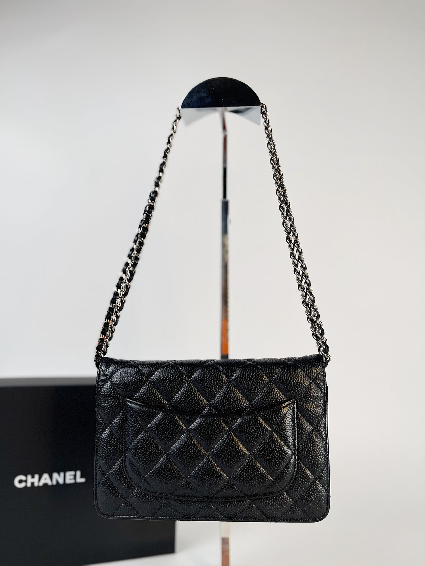 Chanel Classic Wallet on Chain